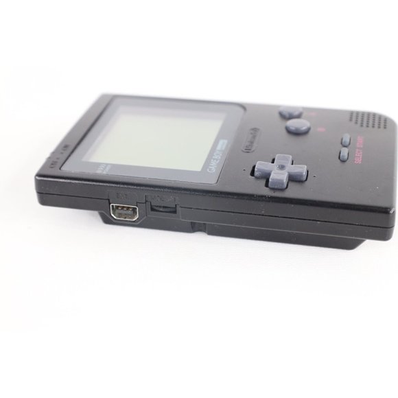 Vintage 90s Nintendo Game Boy Pocket Handheld Video Game Player Black Tested - Picture 7 of 11